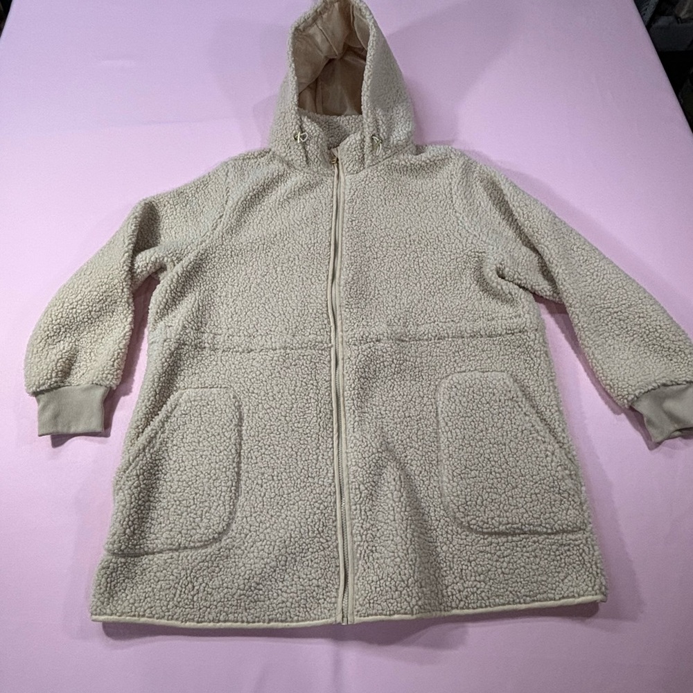 Tru Time 1X Sherpa Coat Sz 1X. NWOT. Very cute!!!